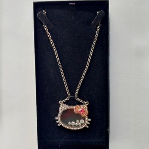 Hello Kitty Rhinestone Necklace in Box
